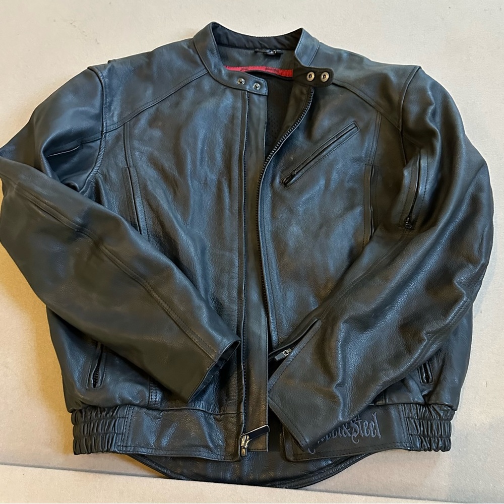 Men’s Motorcycle Jacket- Street & Steel 2XL